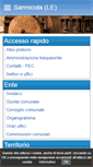 Mobile Screenshot of comune.sannicola.le.it